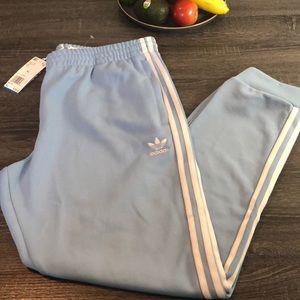 Lite blue adidas joggers XL NEW with tags